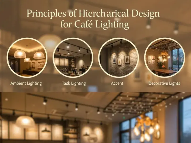coffee house lighting project