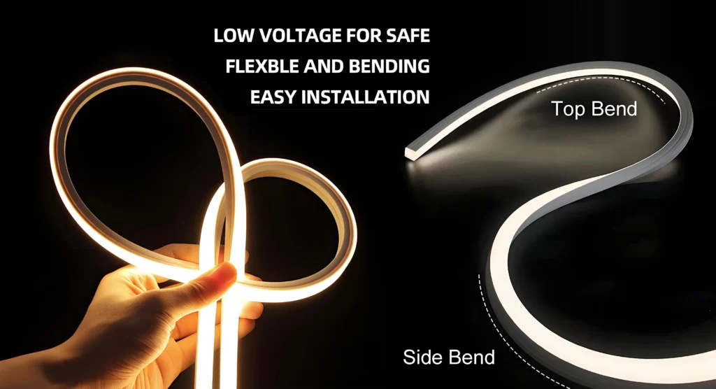 flexible neon light project