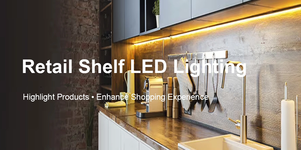 led shelf light strips project