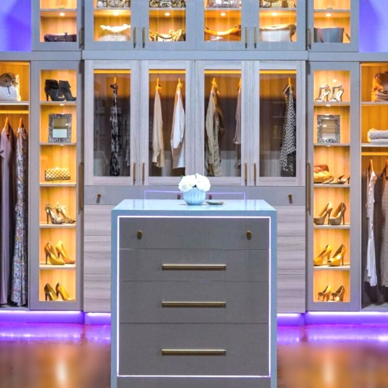 plug in closet lighting project