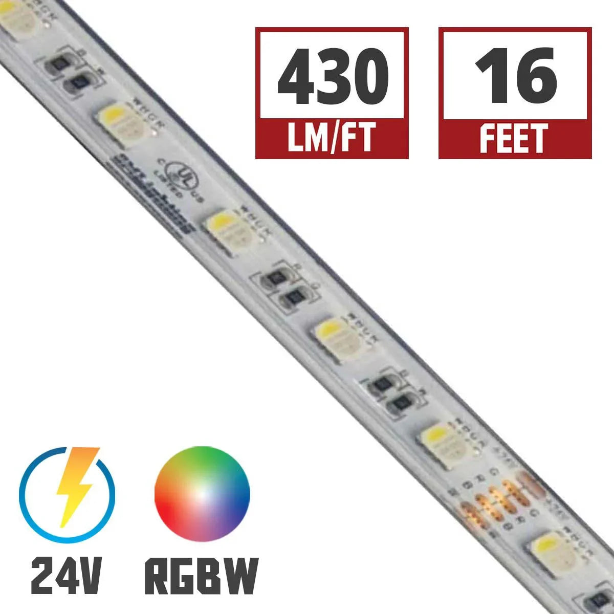 rgbw led tape project