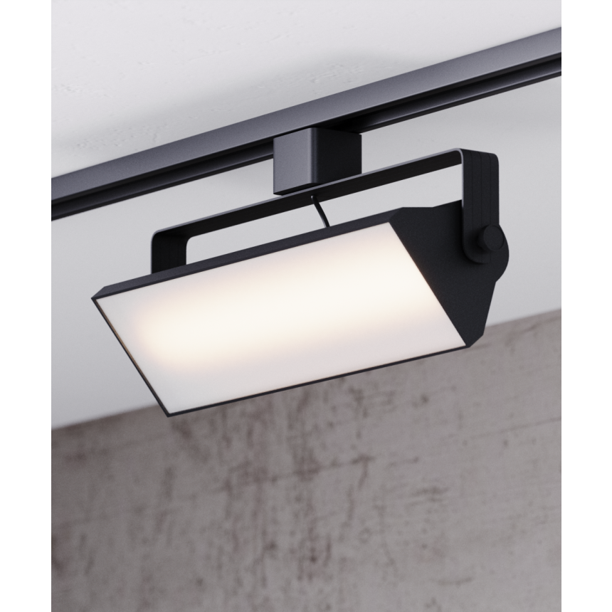 wall track lighting project