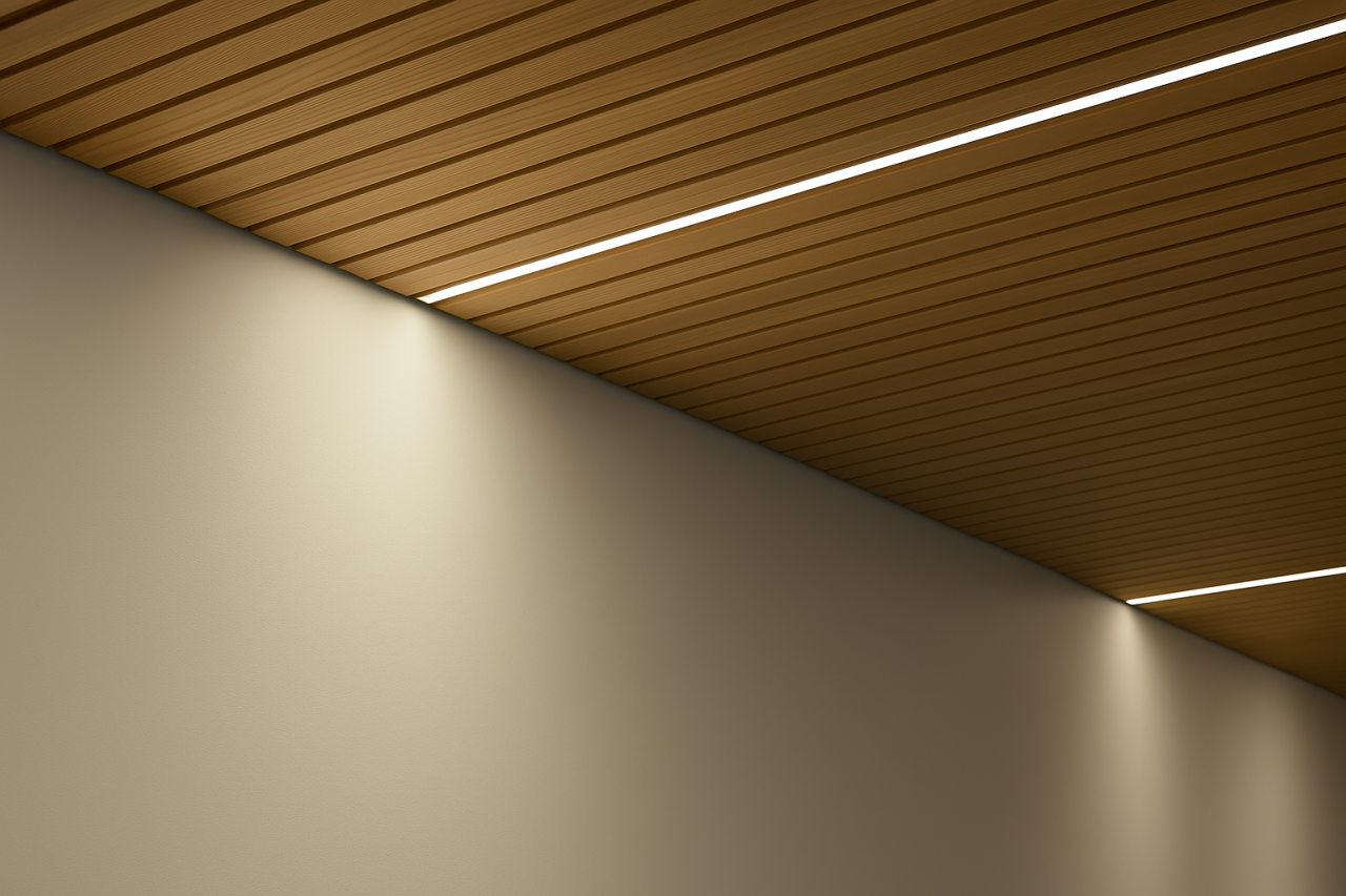 warm led tape light project